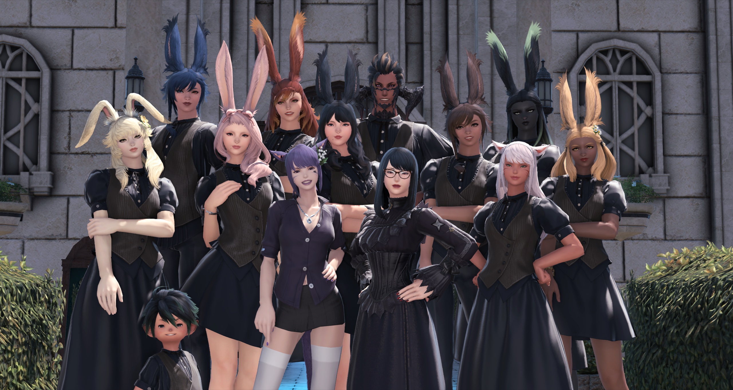 Moonlit night in Eorzea